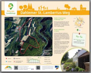 Bitburger Landgänge - Tafel Lambertusweg - Dahlem